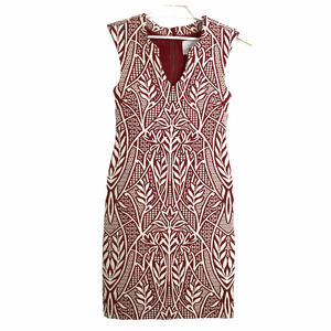 Anthropologie HD in Paris Art Deco Knit Dress